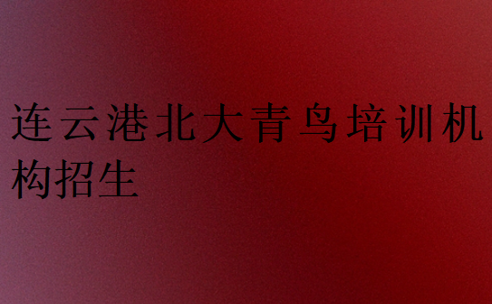 連云港北大青鳥培訓(xùn)機構(gòu)招生