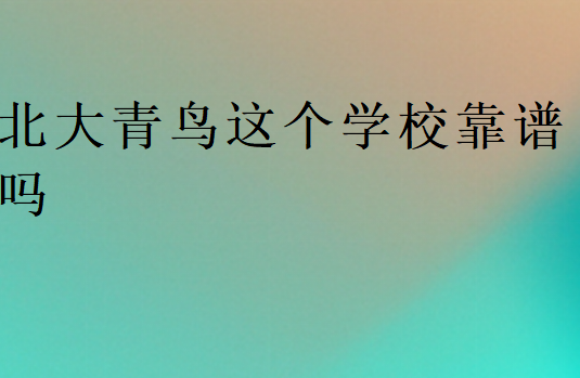 北大青鳥(niǎo)校區(qū)正規(guī)嗎